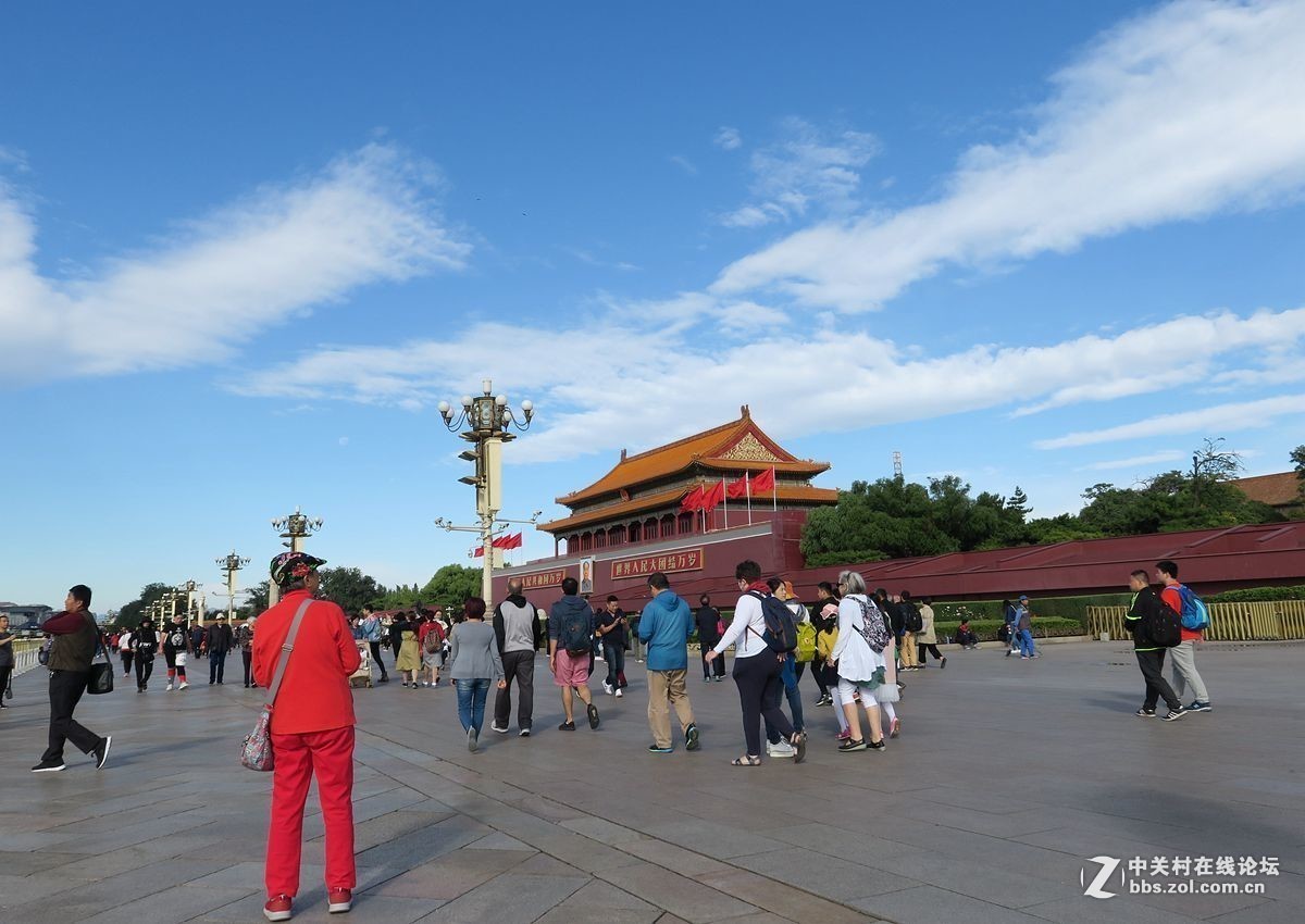 美丽的人民威风呈祥风光摄影