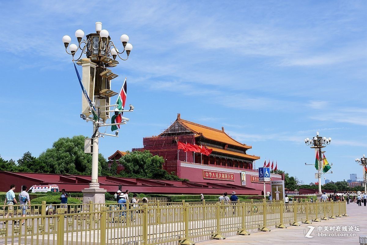 美丽的人民威风呈祥风光摄影