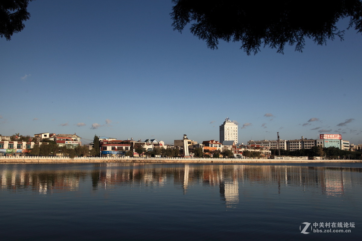 蒙自南湖的早晨