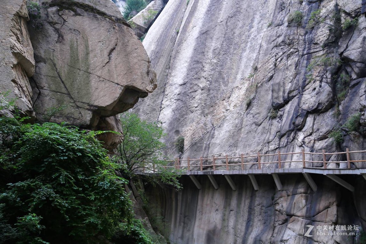 華山之仙峪下