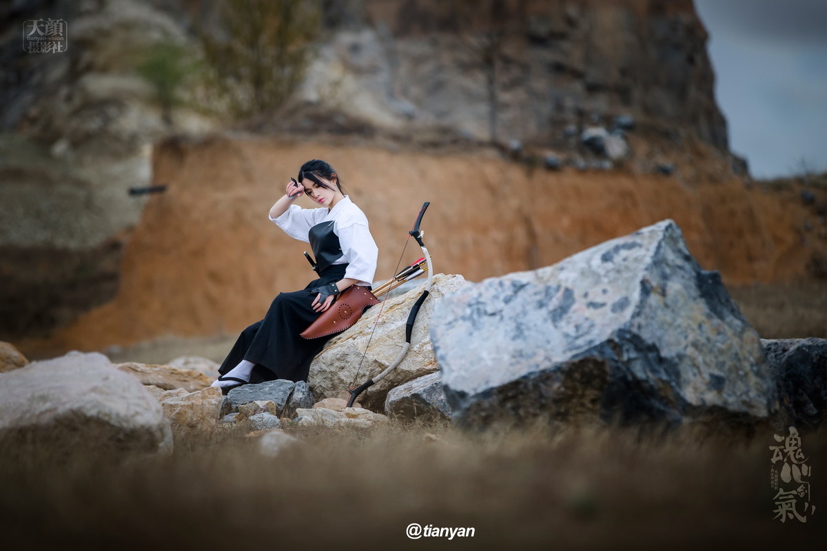 #【碧水天颜花絮大电影】# 剑气魂心【妹子射箭｜第一现场｜教学片 】