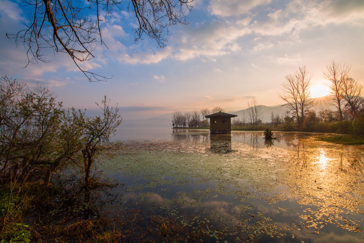 邛海晨曦（15-30拍摄）