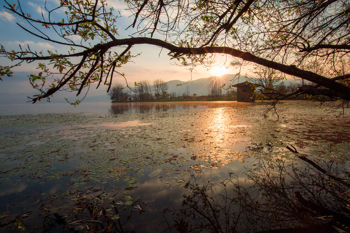 邛海晨曦（15-30拍摄）