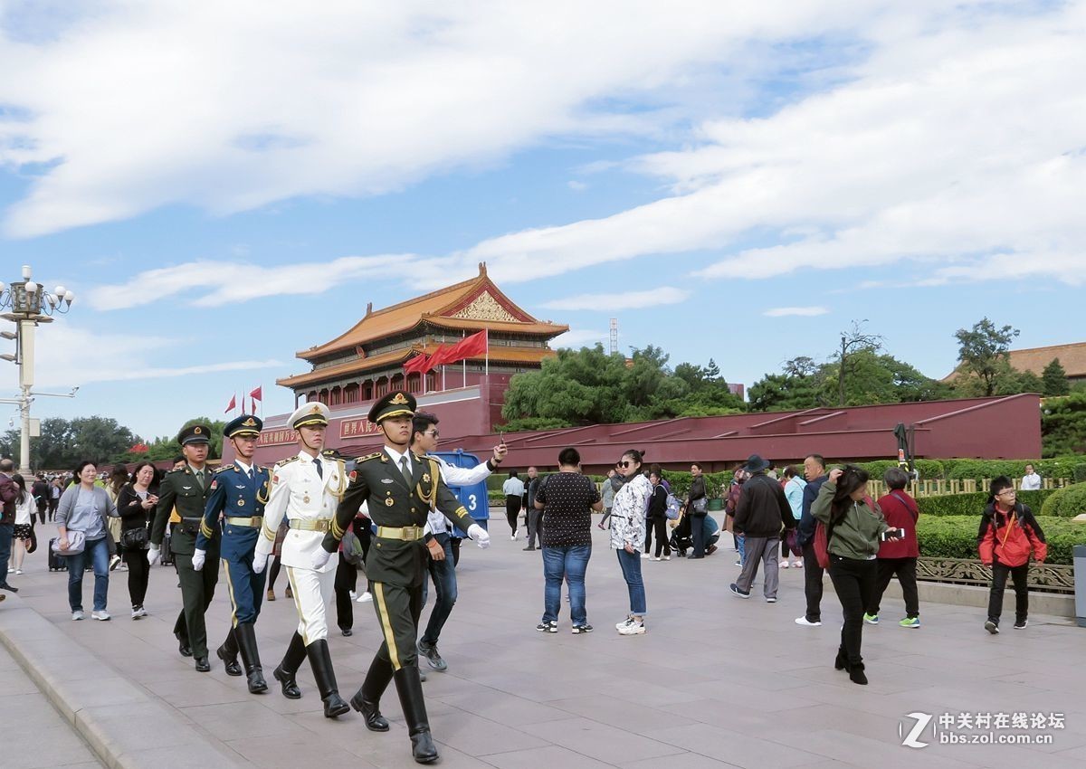 美丽的人民威风呈祥风光摄影