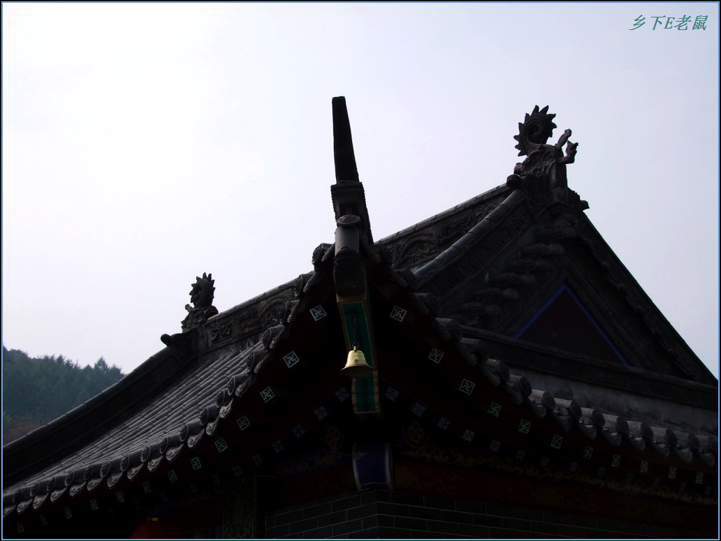 双灵寺的屋脊-中关村在线摄影论坛