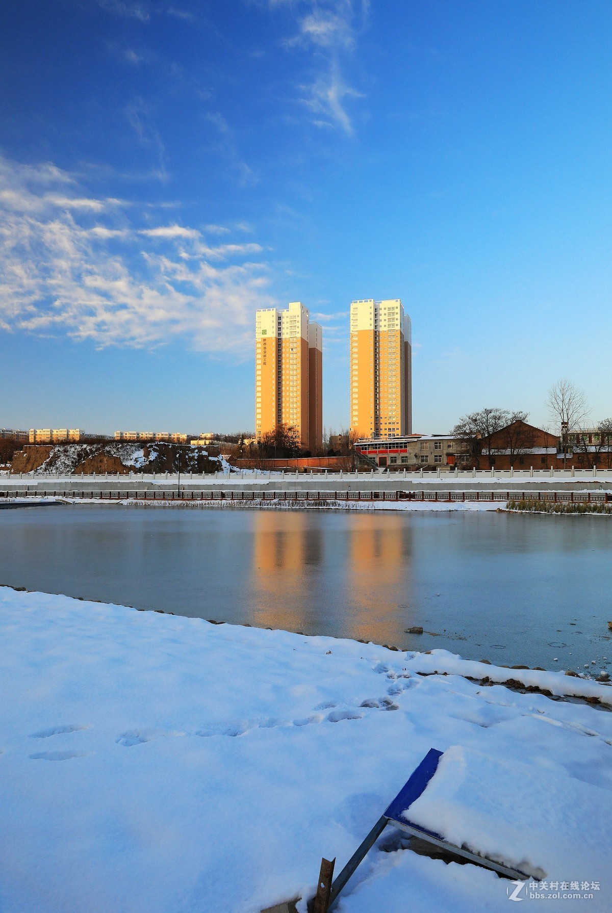 清晨雪后拍景《5》