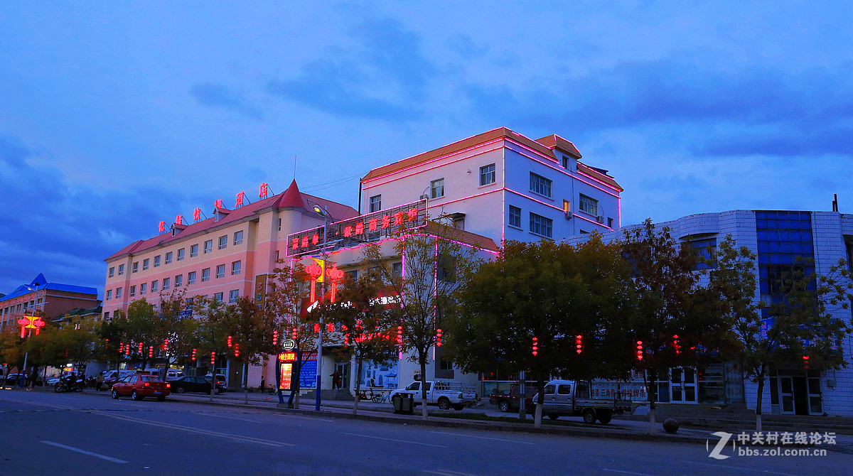 北疆边陲小城富蕴县夜拍12