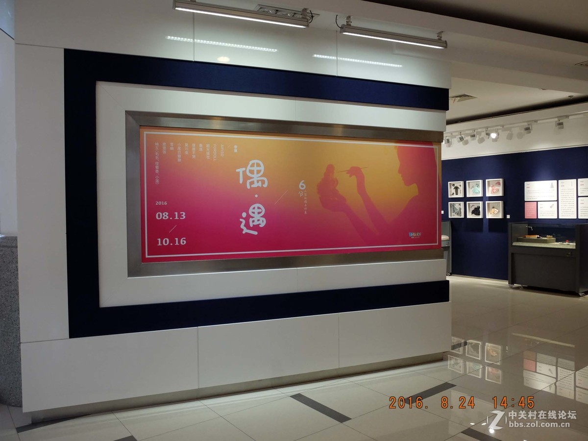 《偶遇》1——摄于上海市群众艺术馆（形似逼真的娃偶）