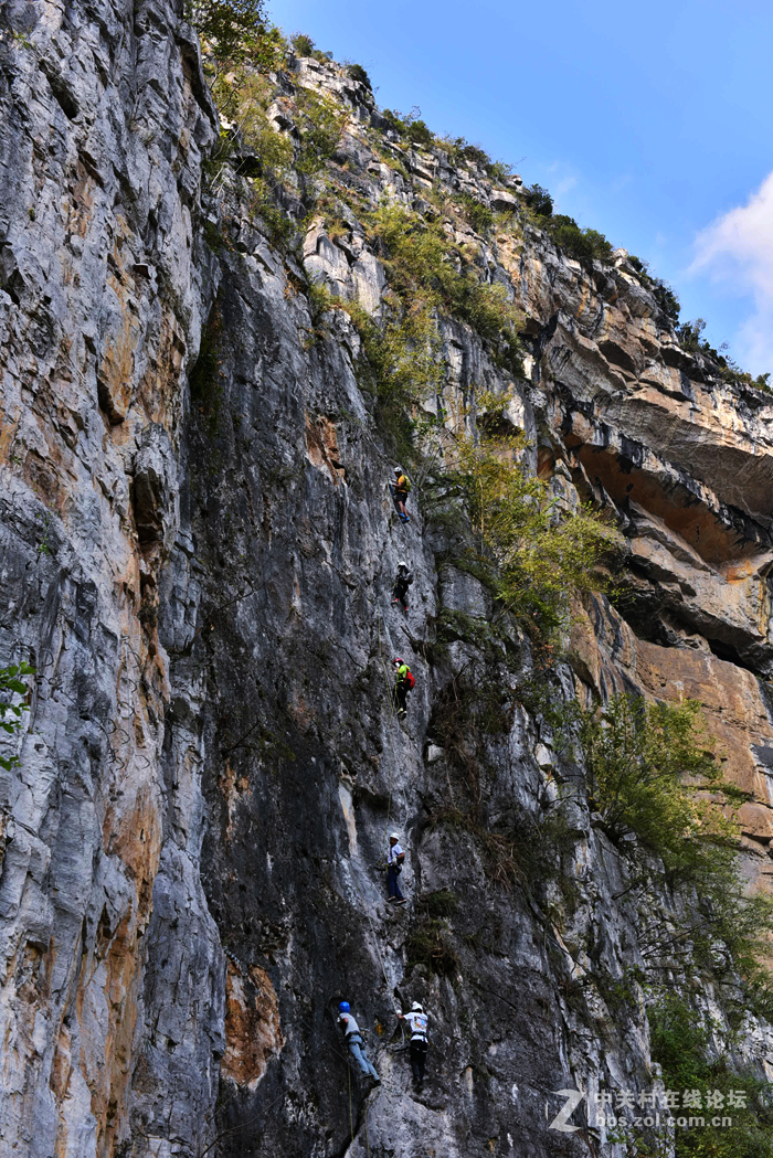 家乡风景之安龙县笃山攀岩公园