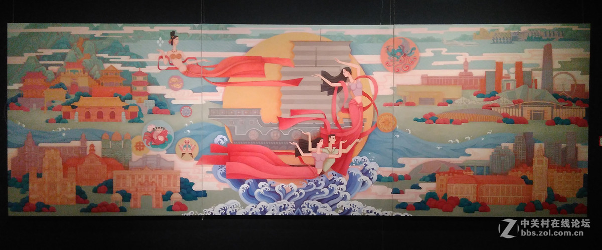 初六闲逛天津美术馆