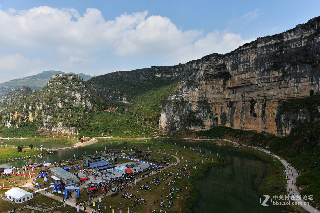 家乡风景之安龙县笃山攀岩公园