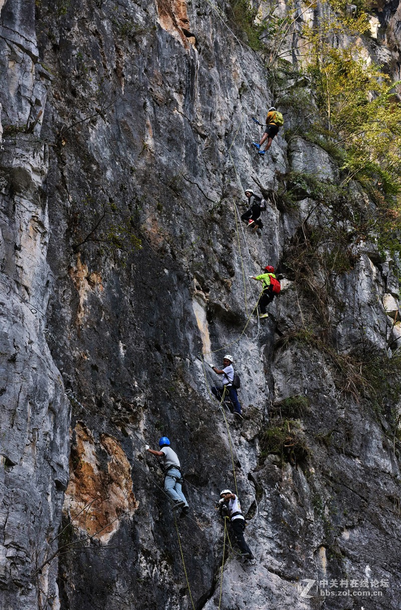 家乡风景之安龙县笃山攀岩公园