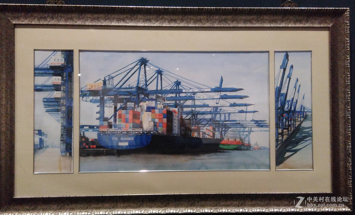 初六闲逛天津美术馆