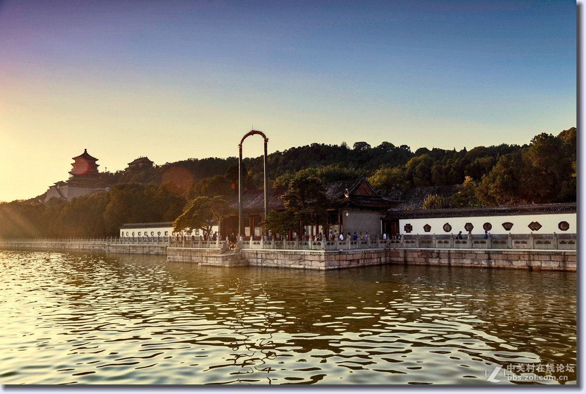 颐和园落日之二