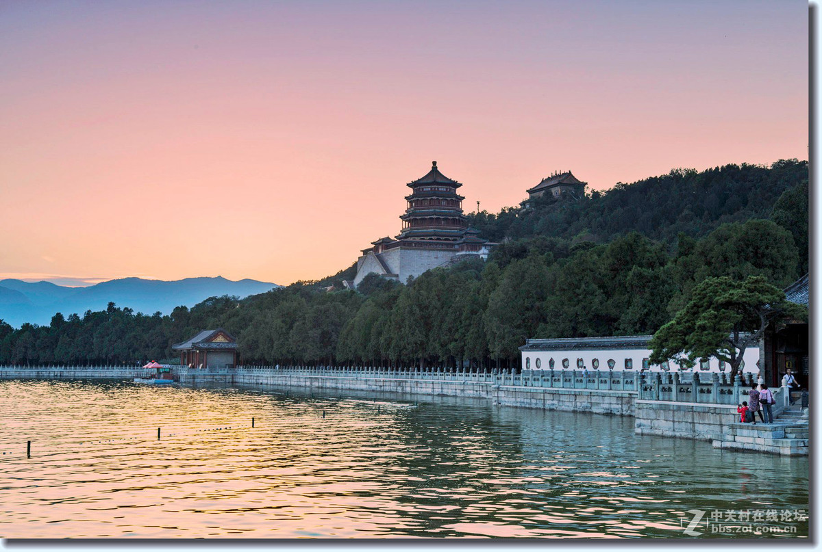 颐和园落日之二