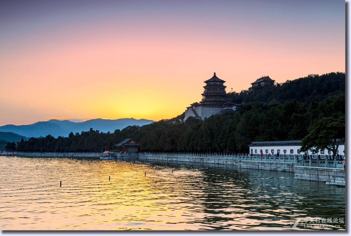 颐和园落日之二