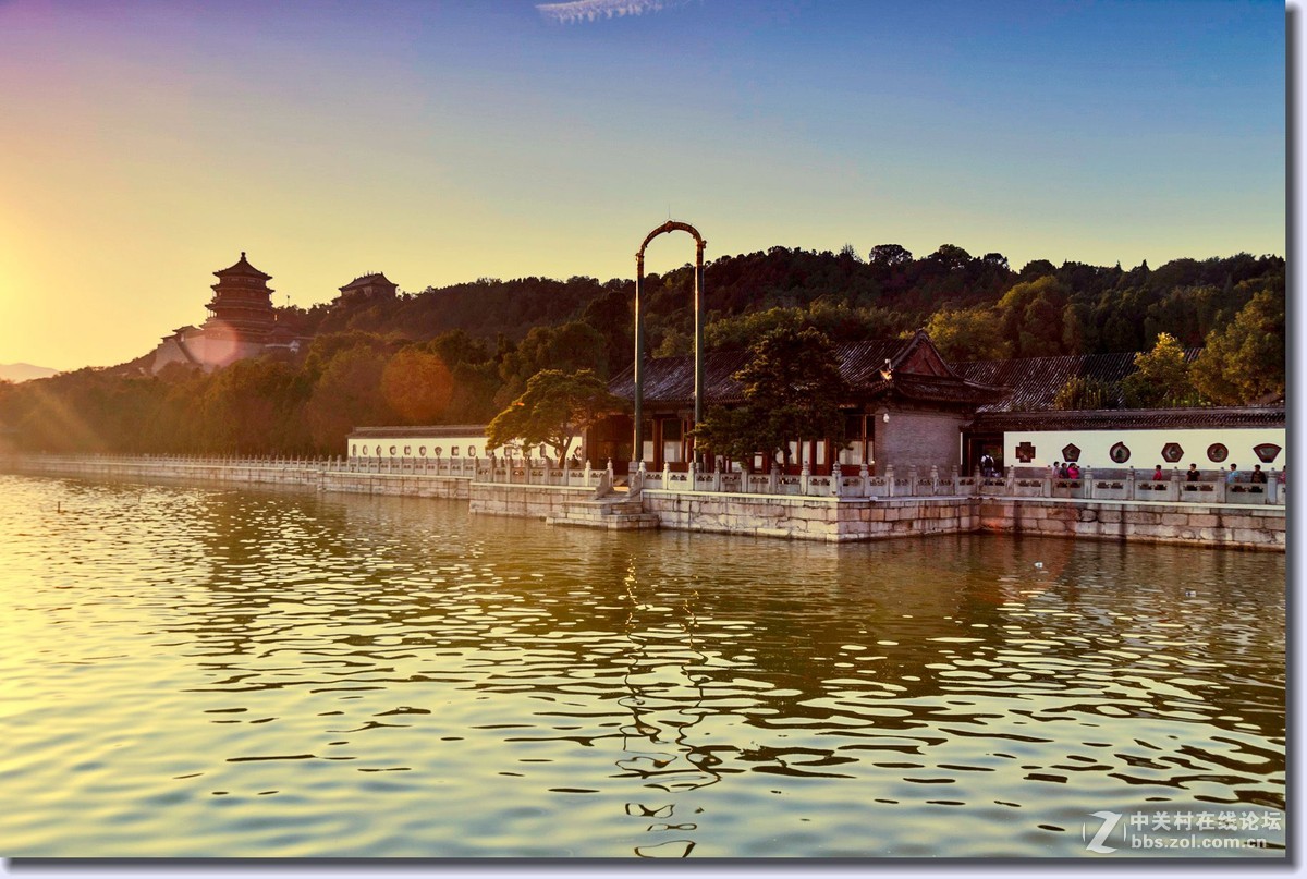 颐和园落日之二