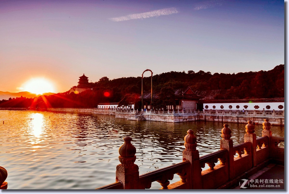 颐和园落日之二