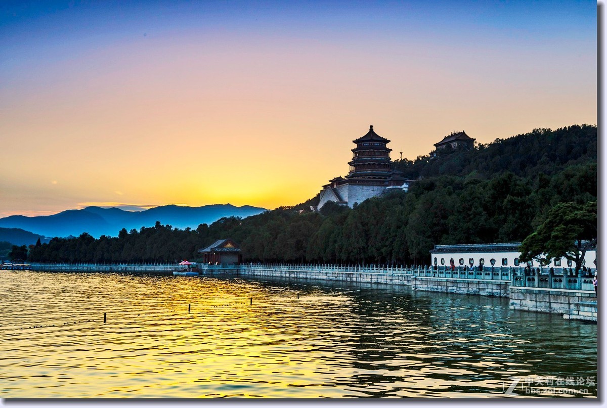 颐和园落日之二