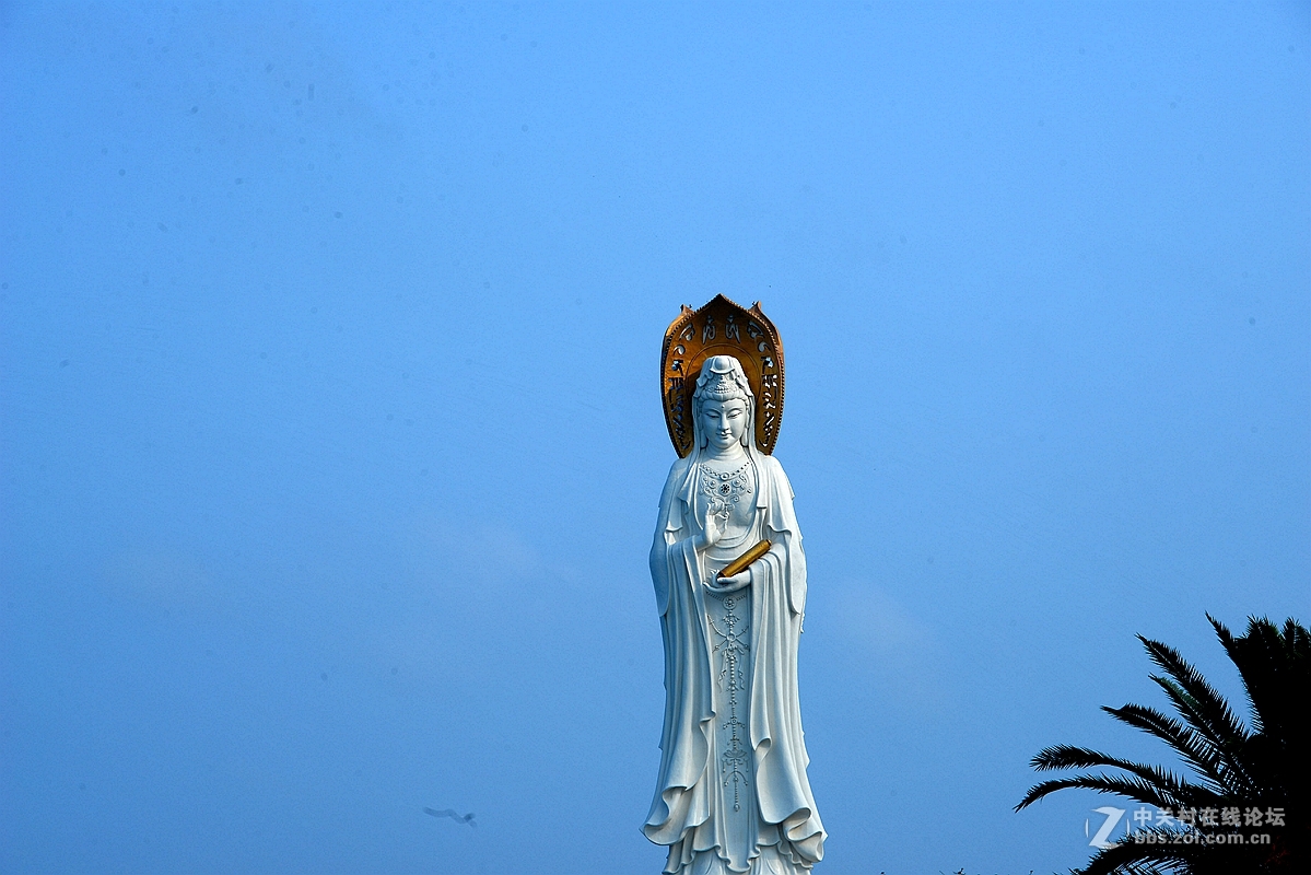 一组三亚【南山海上观音图片】去尼康鏡头星空(中国)学习，祝：星空(中国)兴旺！陈围二版平安健康！