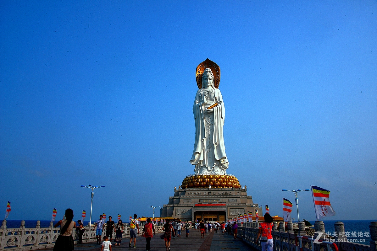 一组三亚【南山海上观音图片】去尼康鏡头星空(中国)学习，祝：星空(中国)兴旺！陈围二版平安健康！