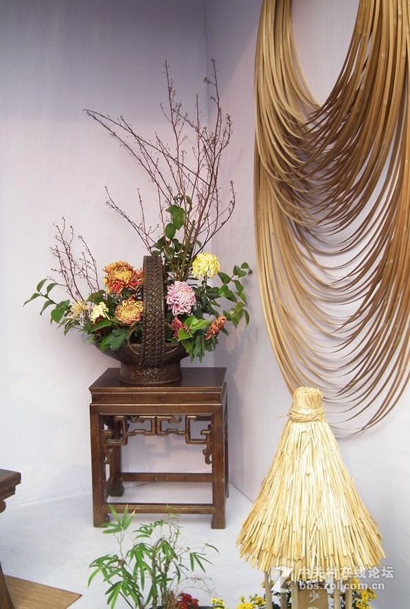 成都人民公园插花展2018