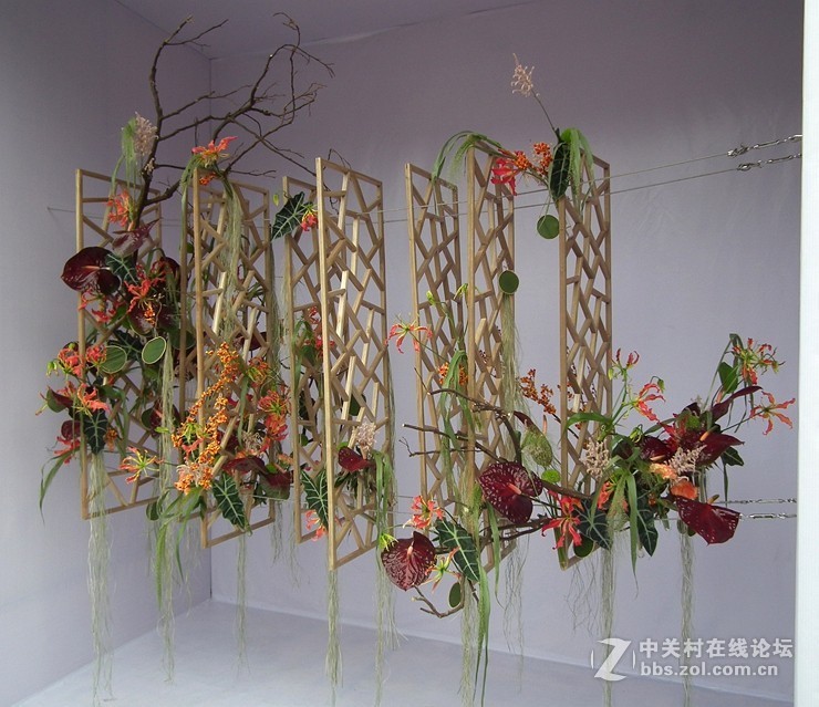 成都人民公园插花展2018