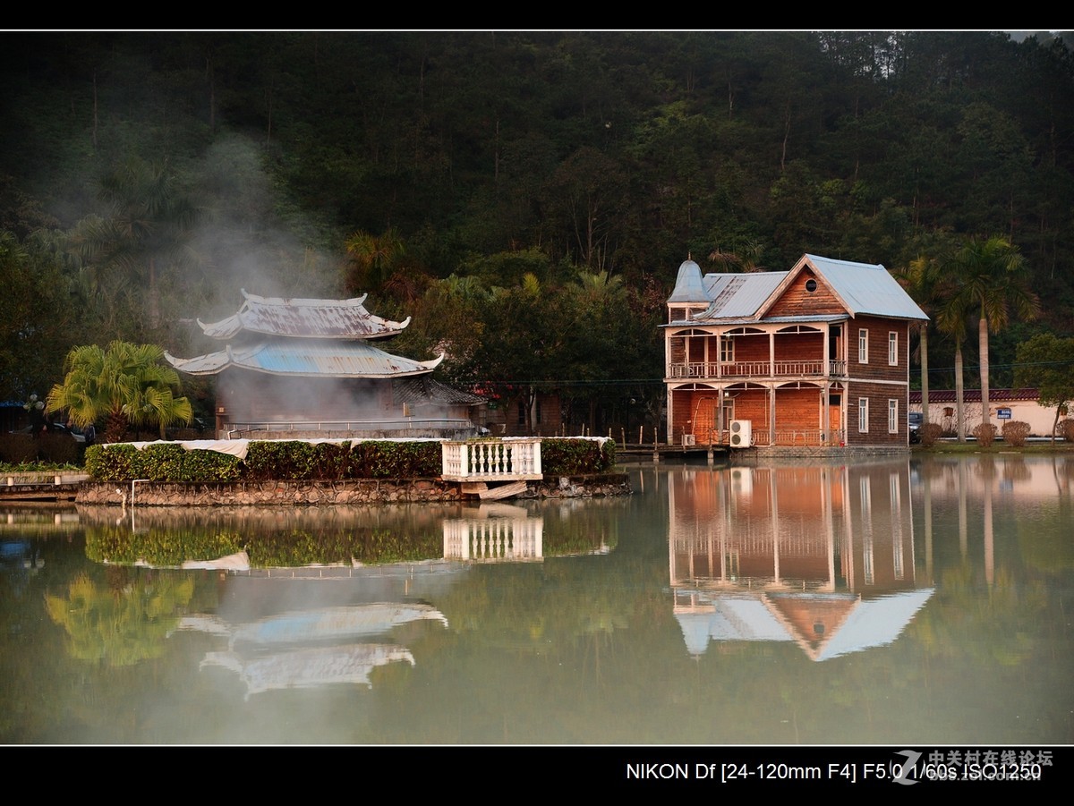 五华汤湖热矿泥山庄。
