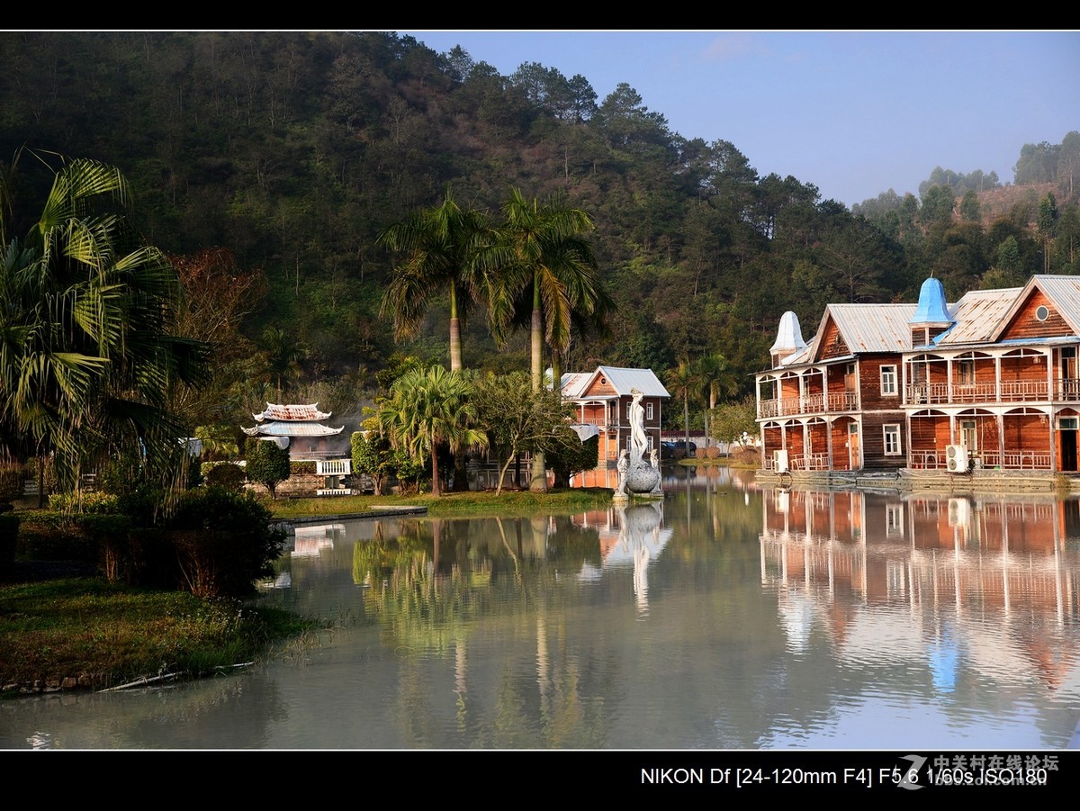 五华汤湖热矿泥山庄。