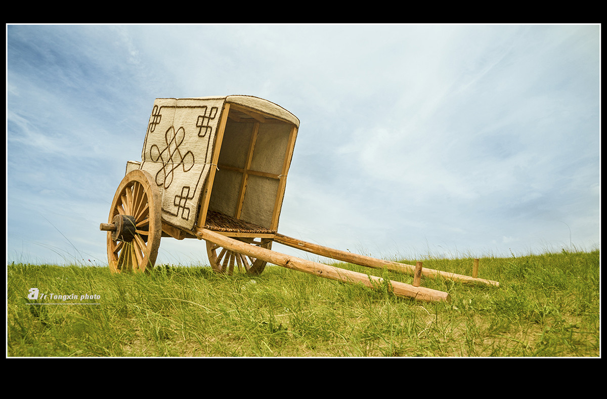 西乌草原行勒勒车2