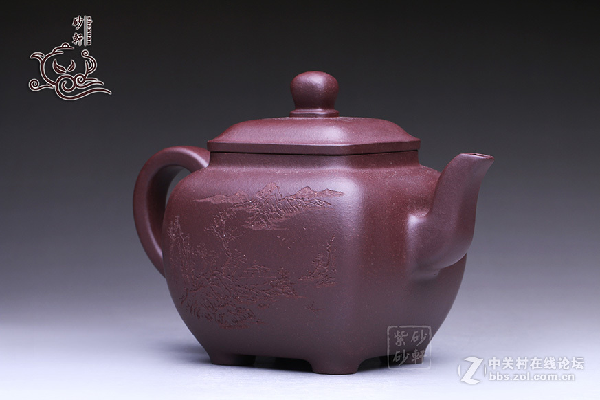 董正强紫砂壶 作品龙云吉祥 图片