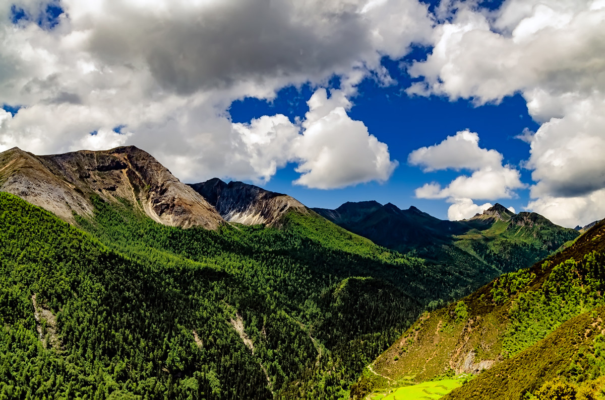 川西甘孜州风光稻城亚丁风景区2