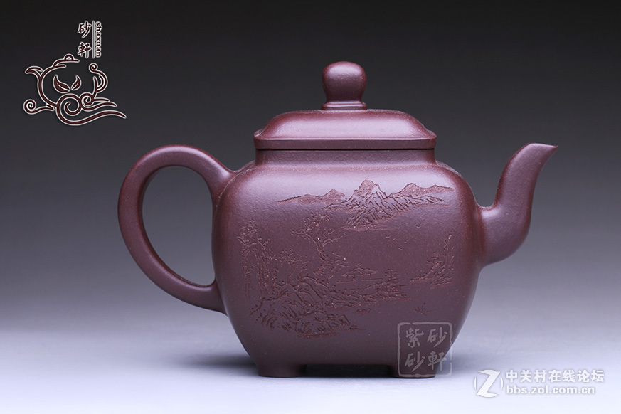 董正强紫砂壶 作品龙云吉祥 图片