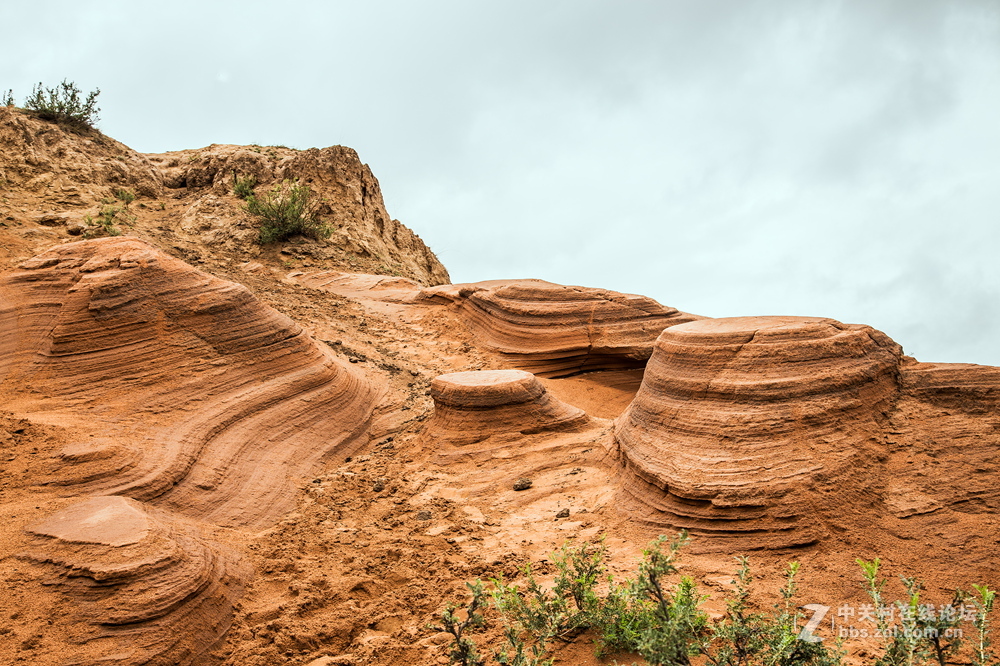靖边波浪谷（二）——水上丹霞