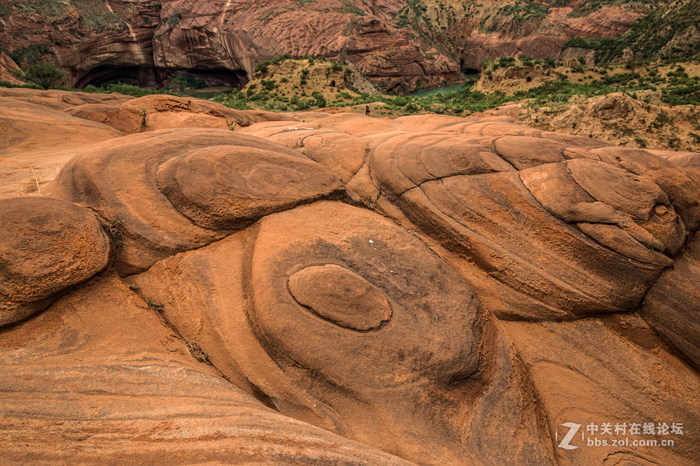 靖边波浪谷（二）——水上丹霞