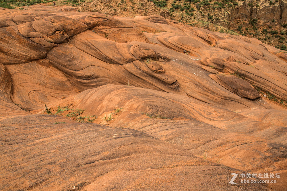 靖边波浪谷（二）——水上丹霞