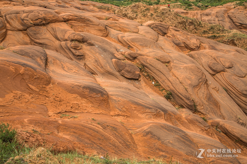 靖边波浪谷（二）——水上丹霞