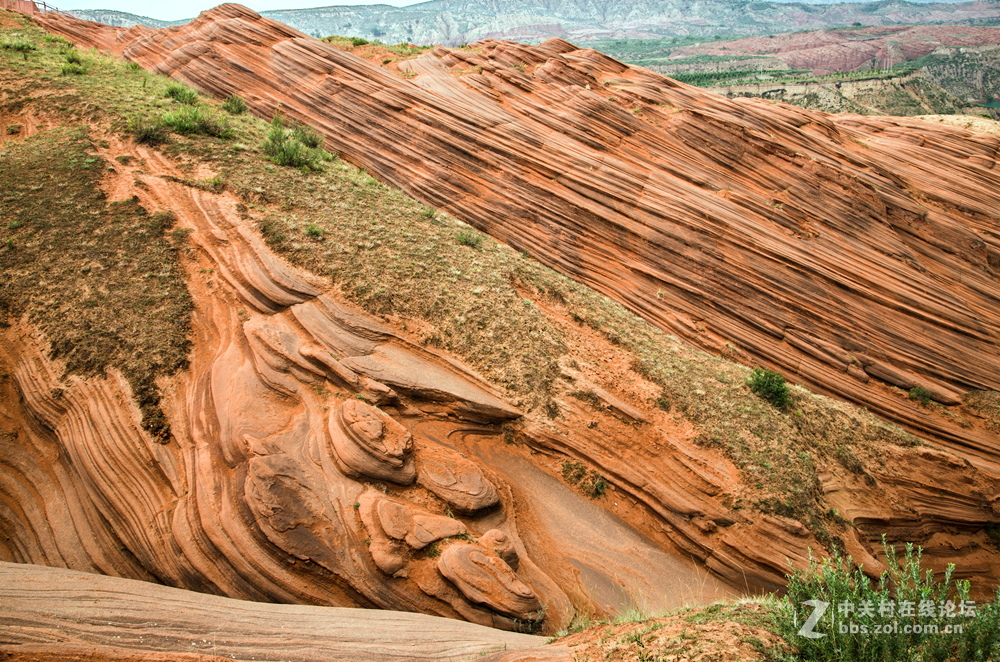靖边波浪谷（二）——水上丹霞
