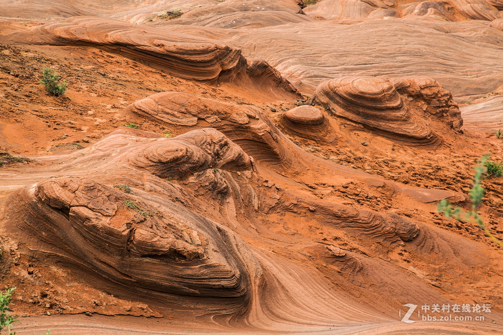 靖边波浪谷（二）——水上丹霞