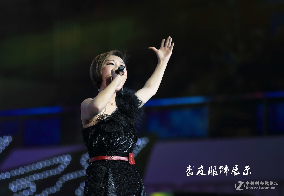 裘皮服装展示会掠图