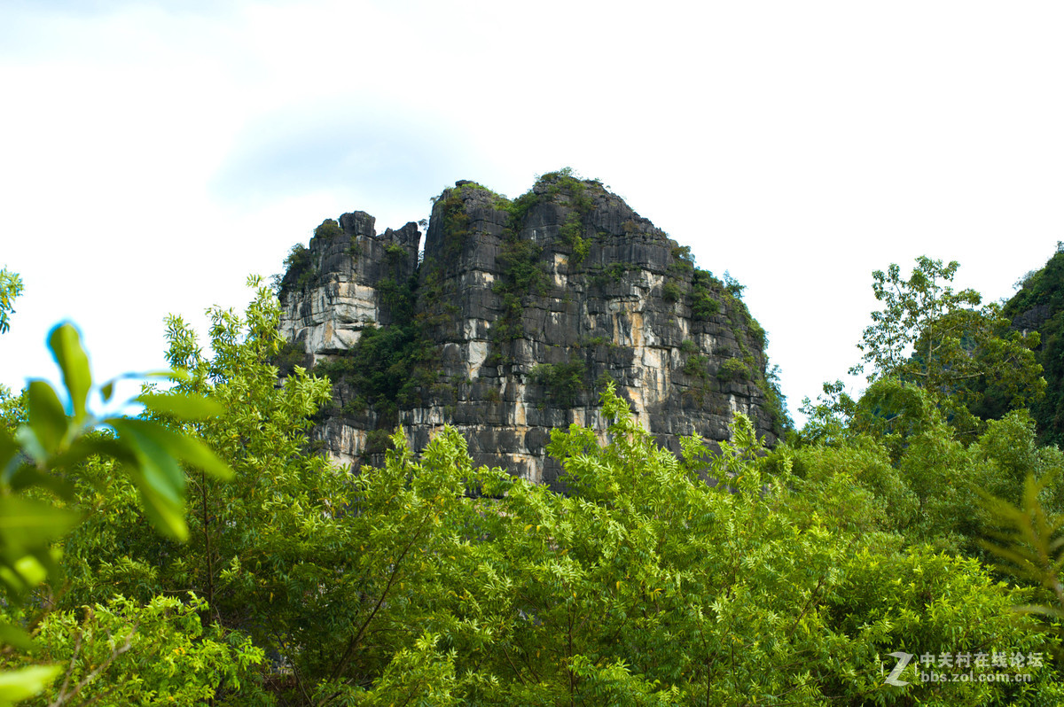 有山有水風光旖旎的大新長留山仙境