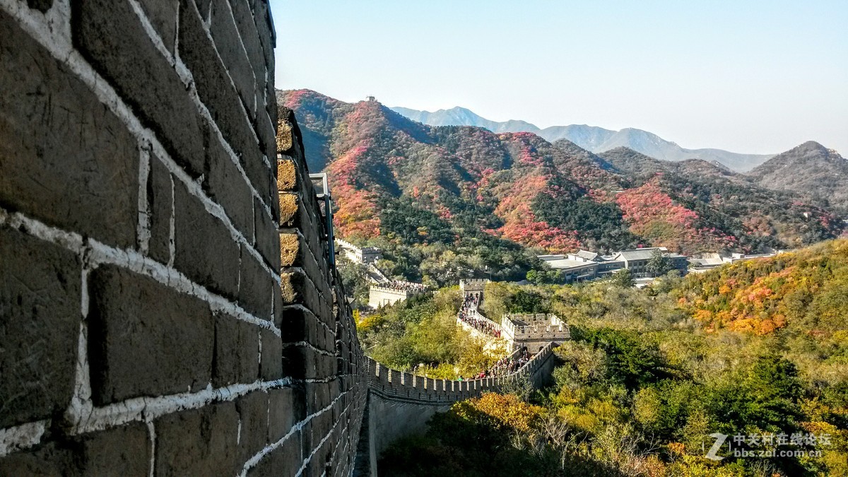 【商务手机】星空体育平台SCH-W2013秋日拍摄长城