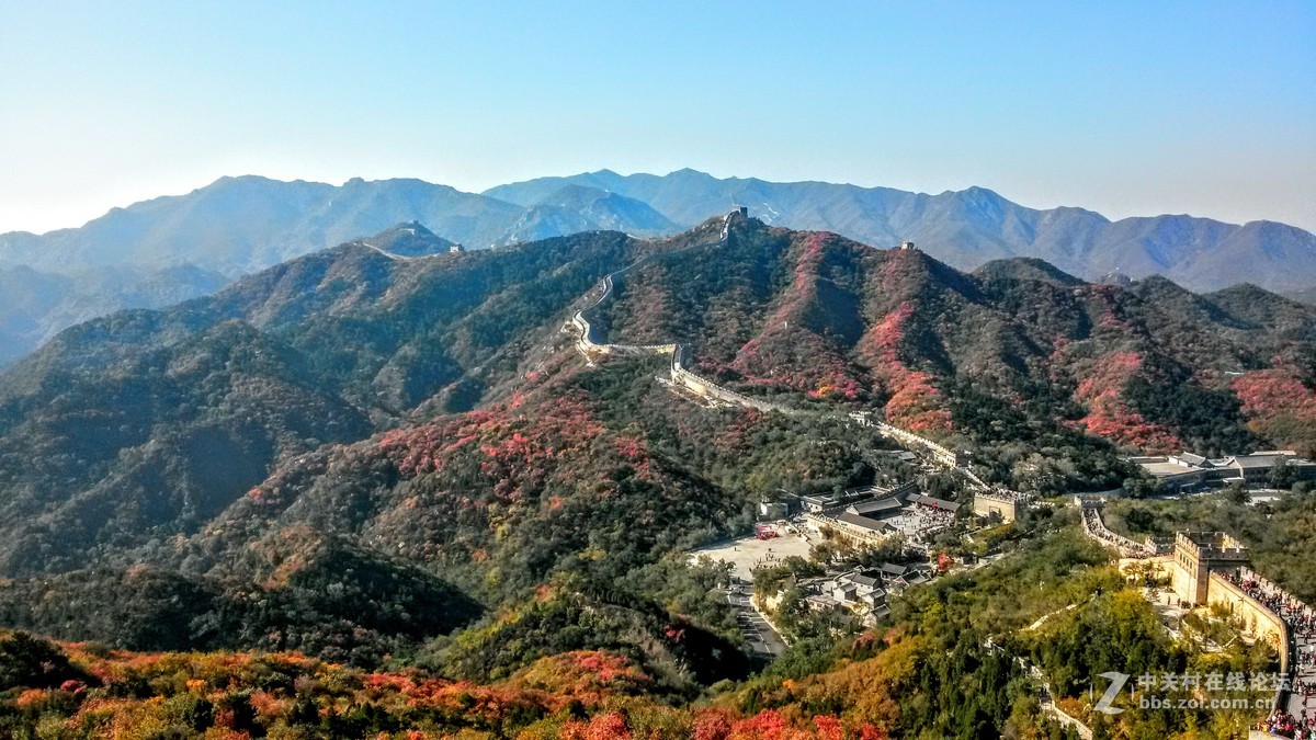 【商务手机】星空体育平台SCH-W2013秋日拍摄长城