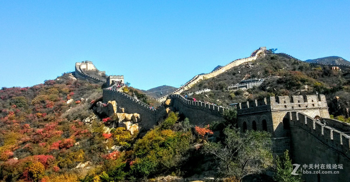【商务手机】星空体育平台SCH-W2013秋日拍摄长城