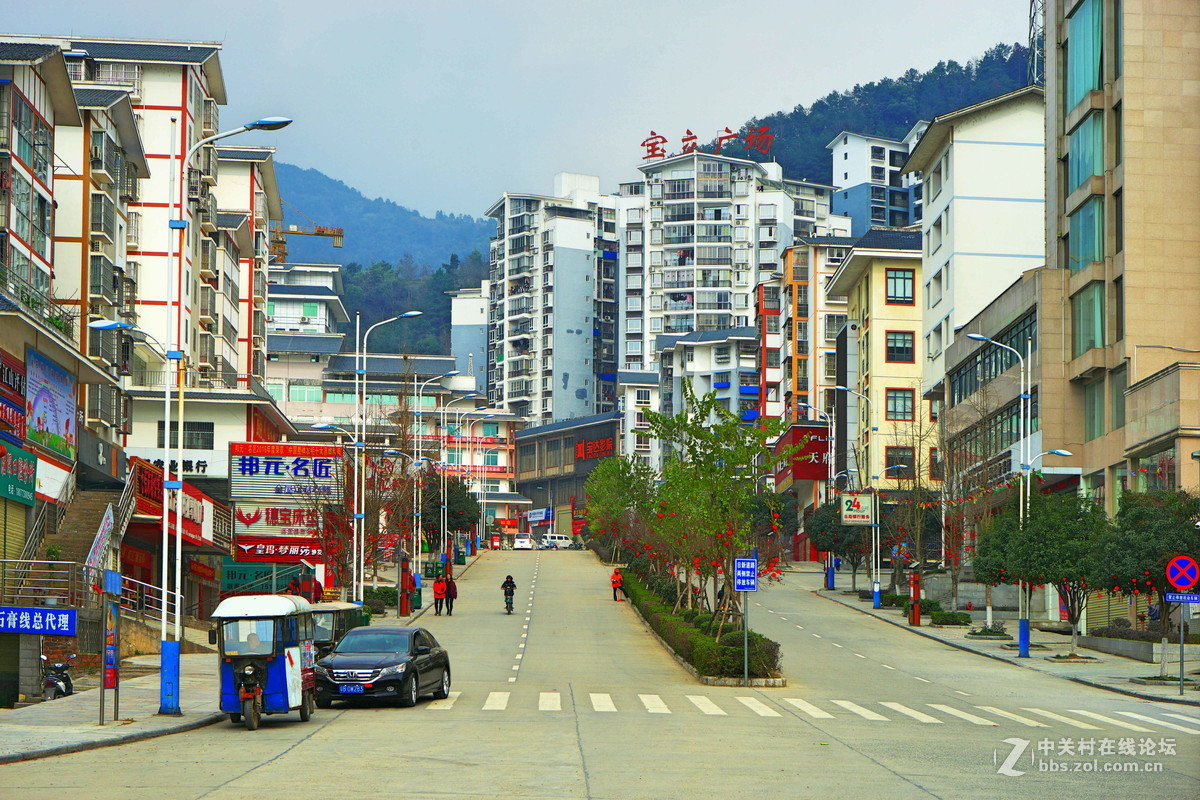 桂林龙胜县城2017春季拾景