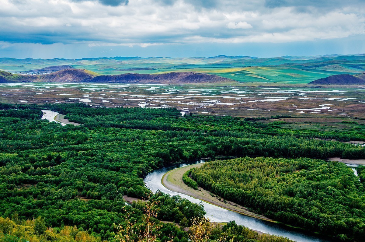 额尔古纳湿地的夏天