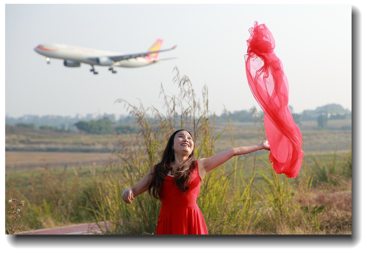 【红衣女子】— 人像习作