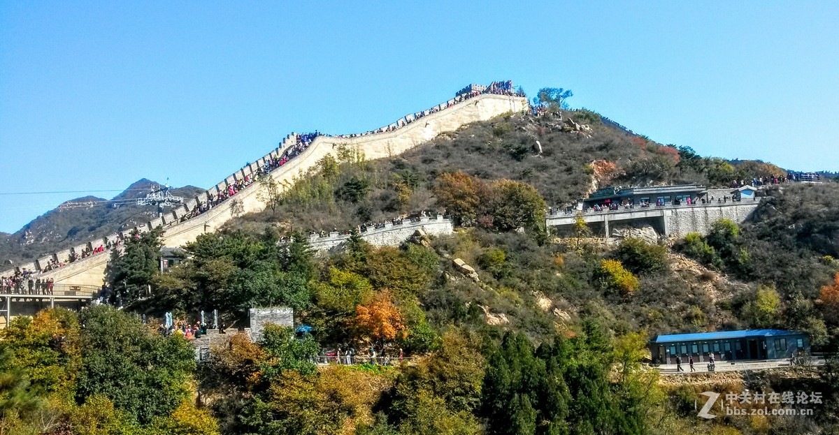 【商务手机】星空体育平台SCH-W2013秋日拍摄长城