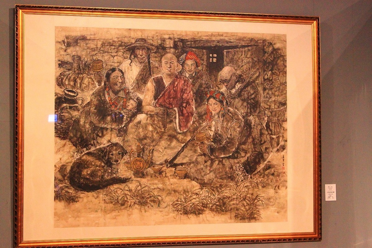 《杜蘅情怀—朱军绘画作品巡展》-中关村在线摄影论坛