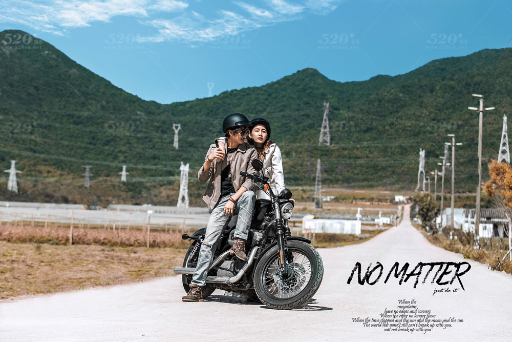 深圳520婚纱摄影·机车邂逅
